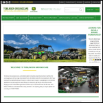 Screen shot of the Tomlinson Groundcare website.