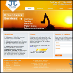 Screen shot of the Jj Utilities (South West) Ltd website.