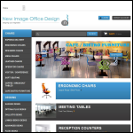 Screen shot of the New Image Office Design Ltd website.