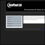 Screen shot of the Genplant Ltd website.
