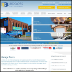 Screen shot of the Jb Doors website.