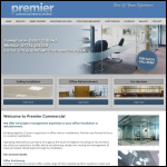 Screen shot of the Premier Commercial Ltd website.