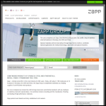 Screen shot of the Zapp GB Ltd website.