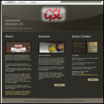 Screen shot of the Gideaward Services Ltd website.