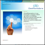 Screen shot of the Chempharmaserve Ltd website.