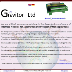 Screen shot of the Graviton Ltd website.