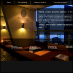 Screen shot of the Harling Menzies Executive Search website.