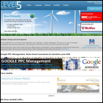 Screen shot of the Level 5 Websites Ltd website.