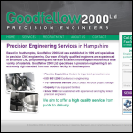 Screen shot of the Goodfellow 2000 Ltd website.