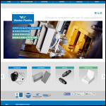 Screen shot of the Warden Plastics Ltd website.