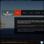 Screen shot of the Delta Energy Services website.