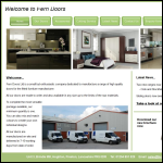 Screen shot of the Fern Doors Ltd website.