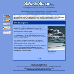 Screen shot of the Savagescape Ltd website.