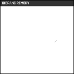 Screen shot of the Brand Remedy website.