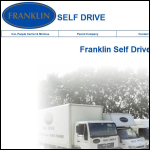 Screen shot of the Franklin Hire Ltd website.