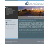 Screen shot of the Process Control Plus Ltd website.