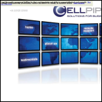Screen shot of the Cellpipe Ltd website.