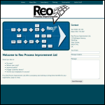 Screen shot of the Reo Process Improvement Ltd website.