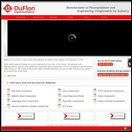 Screen shot of the Duflon Europe Ltd website.