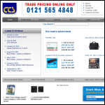 Screen shot of the City Computer Systems website.