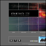 Screen shot of the Chemicals Ltd website.