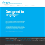 Screen shot of the Vivado Ltd website.