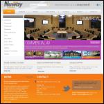 Screen shot of the Nuway Ltd website.