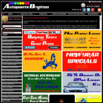 Screen shot of the Autopaints Brighton Ltd website.