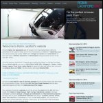 Screen shot of the Robin Lackford Engineering website.