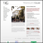Screen shot of the Whiteleys (Leaded Lights) Ltd website.