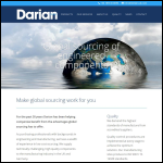Screen shot of the Darian Trading Ltd website.