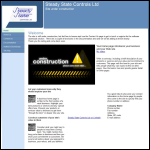 Screen shot of the Steady State Controls Ltd website.