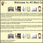 Screen shot of the All Mod Comms website.