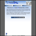 Screen shot of the Trusted Professionals Ltd website.