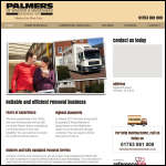 Screen shot of the Palmers of Windsor & Maidenhead website.