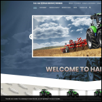 Screen shot of the Hardwick Agricultural Engineers Ltd website.
