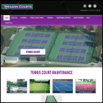 Screen shot of the Dragon Courts Ltd website.