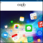 Screen shot of the eapb Digital Marketing website.