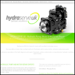Screen shot of the Hydraserve UK Ltd website.