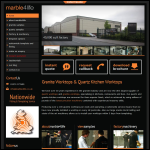Screen shot of the Marble 4 Life Ltd website.