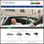 Screen shot of the Executive-Chauffeur.com website.