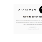 Screen shot of the Apartment 10 website.