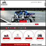 Screen shot of the Vision Motorcycle Centre website.