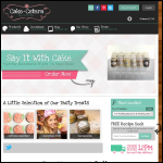 Screen shot of the Cake-Cetera Ltd website.