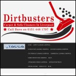 Screen shot of the Dirtbusters website.