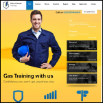Screen shot of the New Career Training website.