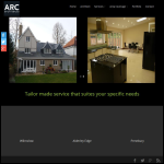 Screen shot of the ARC Architects website.