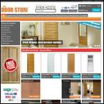 Screen shot of the The Door Store website.