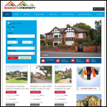 Screen shot of the searchtheproperty website.
