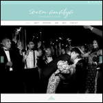 Screen shot of the Soven Amatya Photography website.